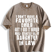 Saying Sarcastic Sarcasm Vintage Washed T-Shirt in Brown