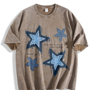 EACH STAR IS Unique AND Shines Brightly Vintage Washed T-Shirt in Brown