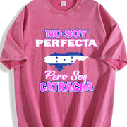 Catrachas Honduras Flag Honduras vintage washed oversized T-shirt in Red