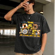 The Dad Jokes Are Strong with This One Vintage Washed T-Shirt in Black