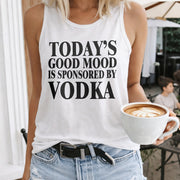 Item #064 4.16 Tank Women's Color Cotton Tank Top in White