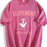 Elopement Expert ABA Therapist BCBA RBT Behavior Analyst Vintage Washed T-Shirt in Red