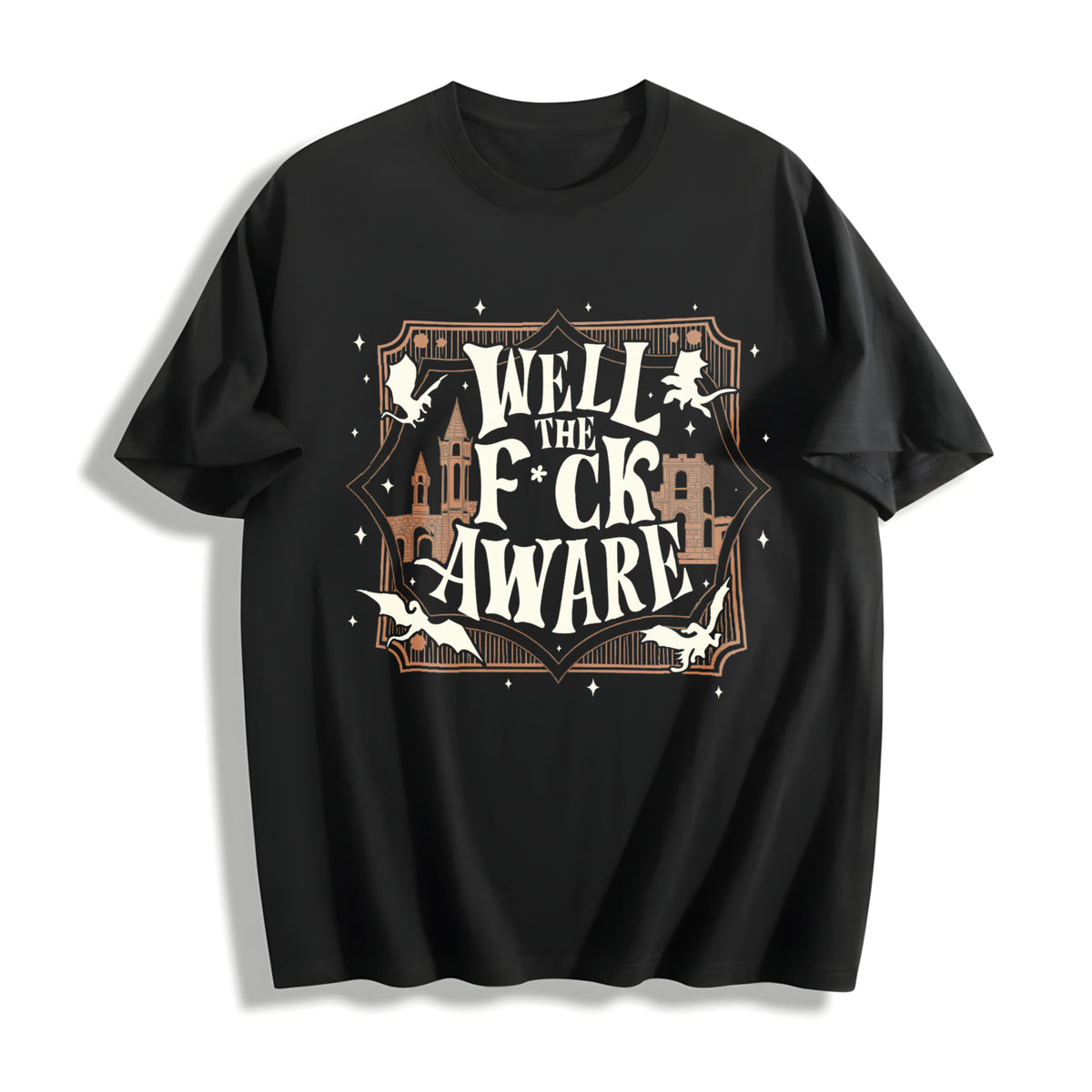 Xaden Riorson Fourth Wing Dragon Rider Quote Cotton T-Shirt in Black
