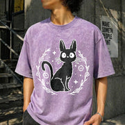 Jiji Kikis Delivery Service Vintage Washed T-Shirt in Purple