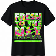 Air Max 95 Woven Multi Cotton T-Shirt in Black