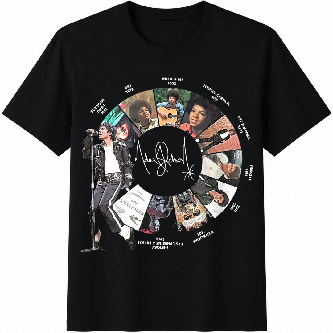 Jackson Glove - 90s Cotton T-Shirt in Black