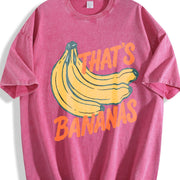 That's Bananas Vintage Washed T-Shirt in Red