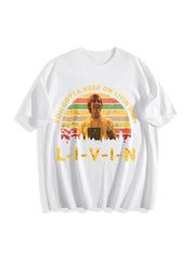 Dazed and Confused Cotton T-Shirt in White