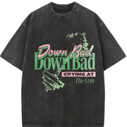 Born Down Bad Vintage Washed T-Shirt in Black
