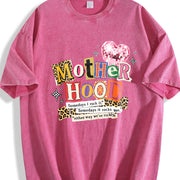 Wash Mothers Day Mom Vintage Washed T-Shirt in Red