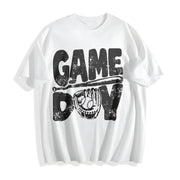 Baseball Gameday Game Day Cotton T-Shirt in White