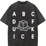 ICE OUT Chinga La Migra No One Is Illegal # AbolishIce # Vintage Washed T-Shirt in Black