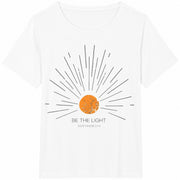 Be the Light Matthew 5:14 Cotton T-Shirt in White