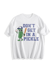 Baseball Mom for Baseball Mama Cotton T-Shirt in White