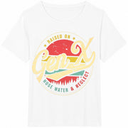 Gen X Raised on Hose Water and Neglect Cotton T-Shirt in White