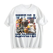 WTF Is a Killometer Cotton T-Shirt in White