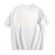 Well Sheeyit Vulgar Cotton T-Shirt in White