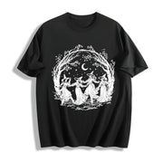 Halloween Costume: Autumn Cotton T-Shirt in Black