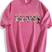 For Christmas a Water Vintage Washed T-Shirt in Red