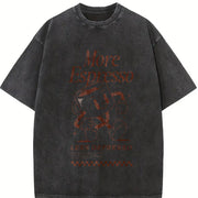 More Espresso Coffee Club vintage washed oversized T-shirt in Black