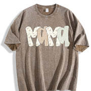 Camo Malard Duck Mama Vintage Washed T-Shirt in Brown