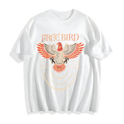 Eagle Ladies Cotton T-Shirt in White