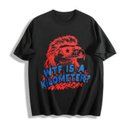WTF Is a Kilometer Cotton T-Shirt in Black