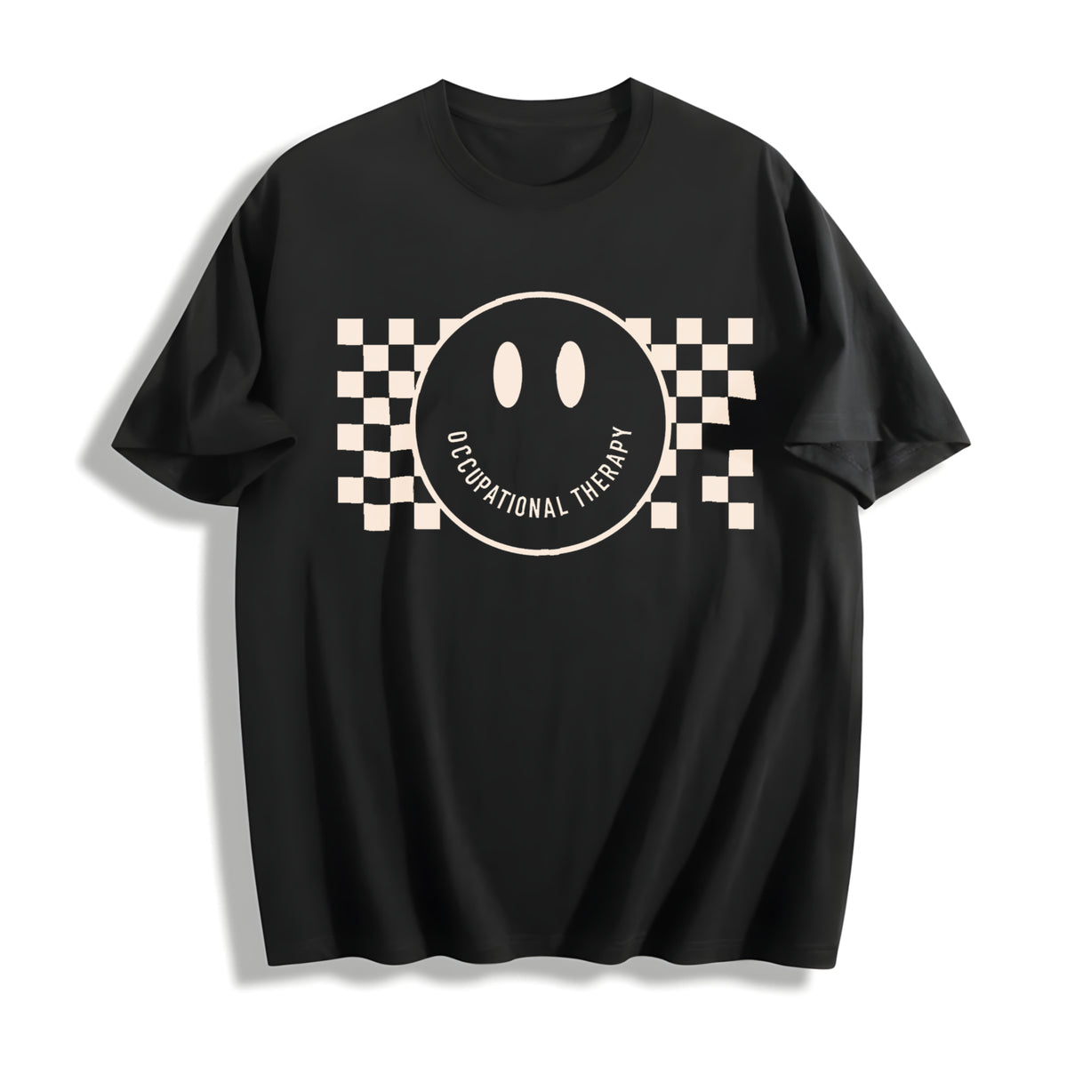 Occupational Therapy Cotton T-Shirt in Black