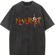 2000s 'Neversoft' BLACK PROMO Vintage Washed T-Shirt in Black