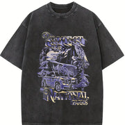 Protect Our National Parks Vintage Washed T-Shirt in Black