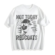 George Washington 4th of July Cotton T-Shirt in White