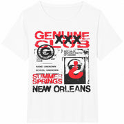 Genuine Club New Orleans Cotton T-Shirt in White