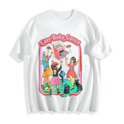 Easy Bake Coven Halloween Cotton T-Shirt in White