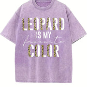 Water Fun Football Vintage Washed T-Shirt in Purple