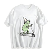 Pre K Grade Teacher Cotton T-Shirt in White