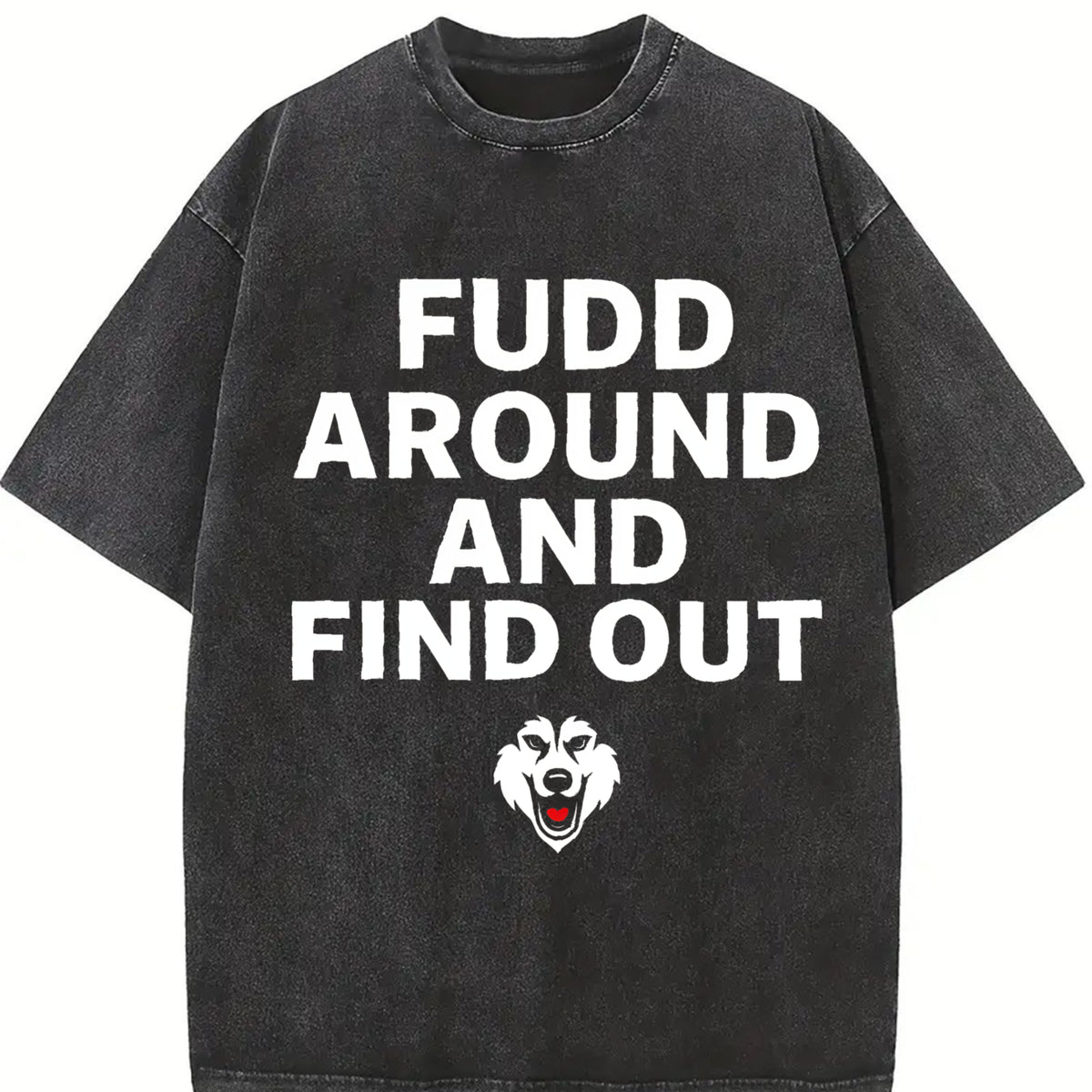 Fudd Around and Find Out Vintage Washed T-Shirt in Black