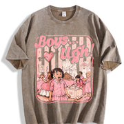 Ugh a Heartbroken Room Vintage Washed T-Shirt in Brown